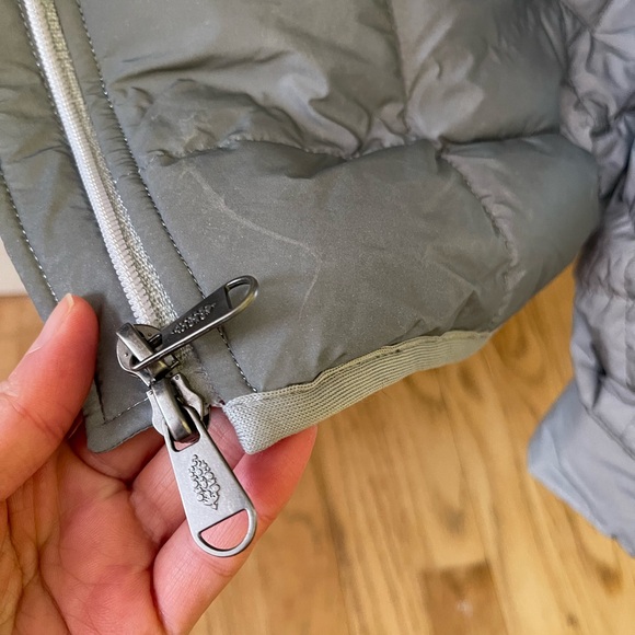 FP Movement by Free People Reflective Silver Puffer Jacket small - Picture 11 of 16